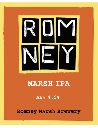 Romney Marsh IPA - 4.5% ABV...